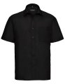 Overhemd Korte Mouw Russell Poplin R-935-M-0 Black